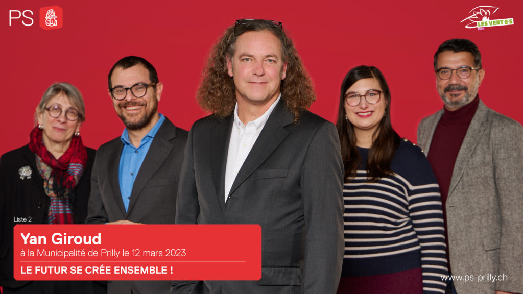 Candidat à la Municipalité de Prilly